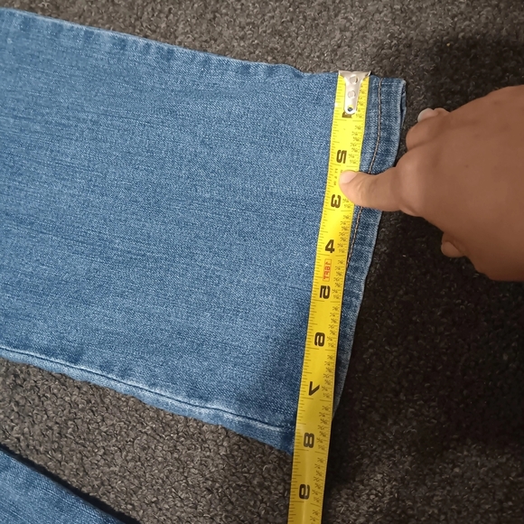 Lee Blue Straight Leg Jeans Classic Design - Picture 5 of 6